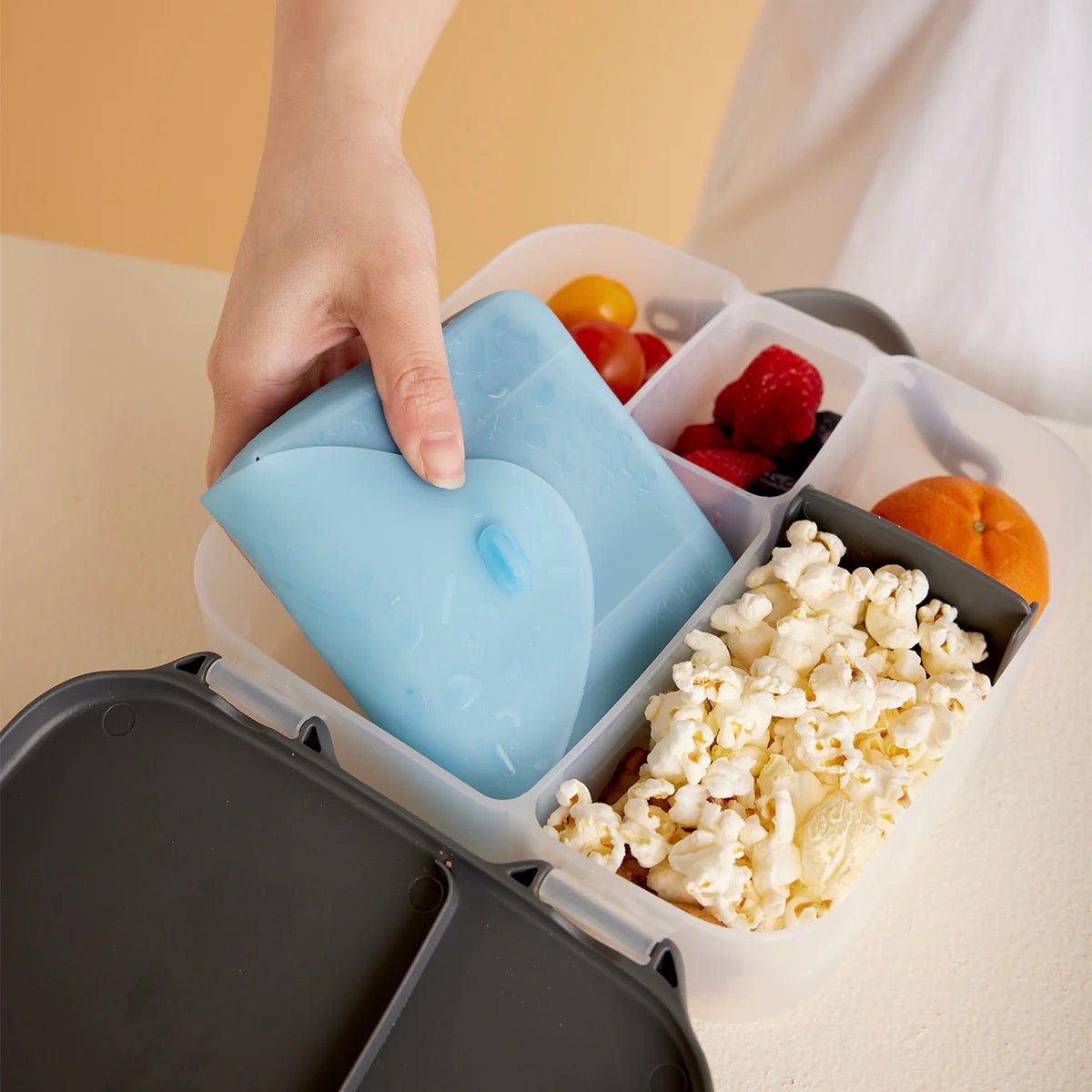 B.Box Silicone Lunch Pocket - Ocean - BentoBliss