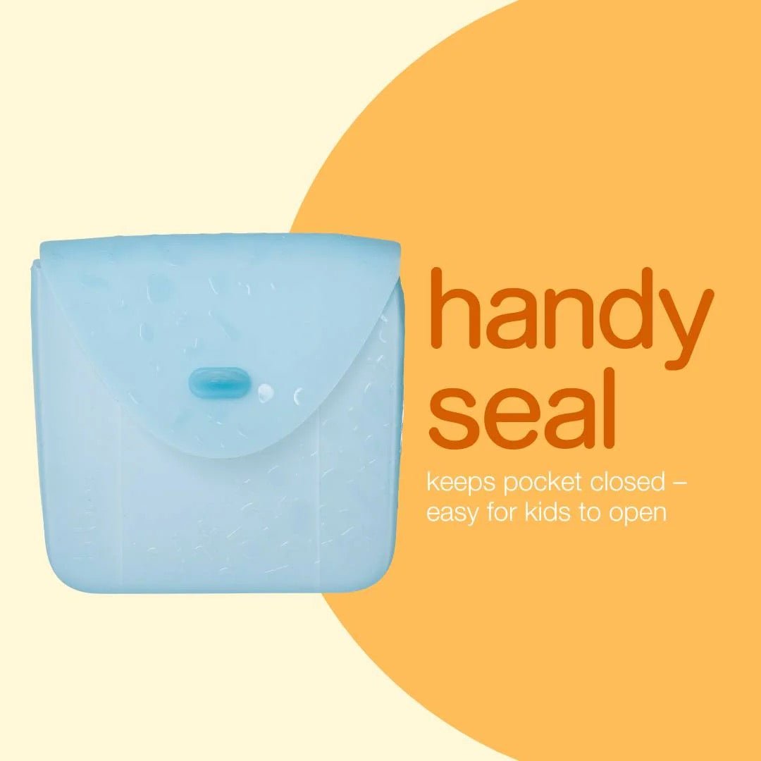 B.Box Silicone Lunch Pocket - Ocean - BentoBliss