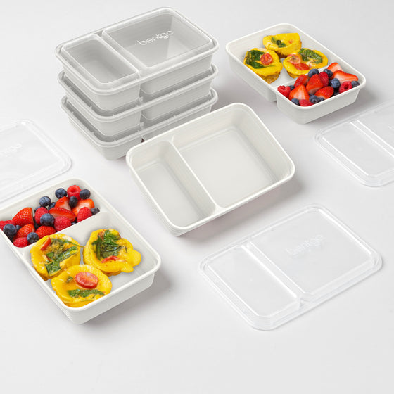 Bentgo Prep 2 Compartment Container - 10 Pack