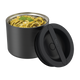 Bentgo stainless steel insulated food container 560ml carbon black colour with food