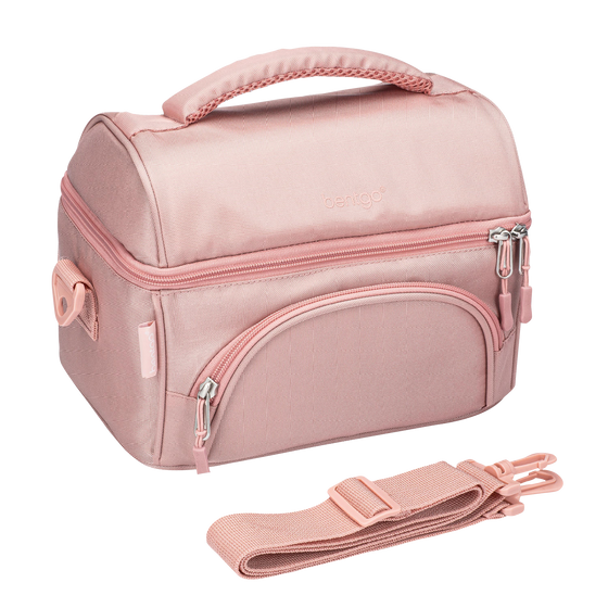 Bentgo Insulated Deluxe Lunch Bag - Blush - BentoBliss 