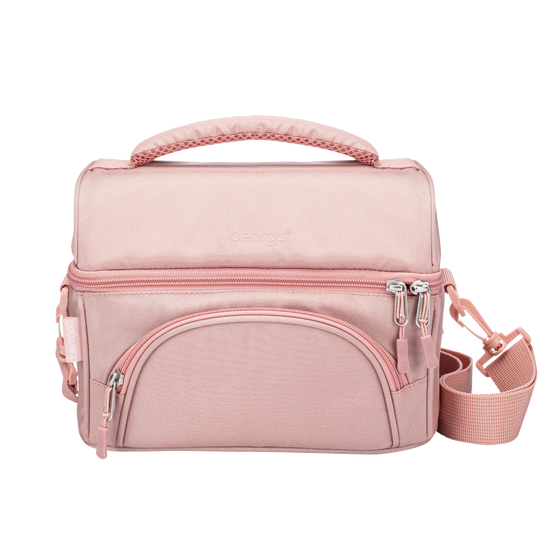 Bentgo Insulated Deluxe Lunch Bag - Blush - BentoBliss 