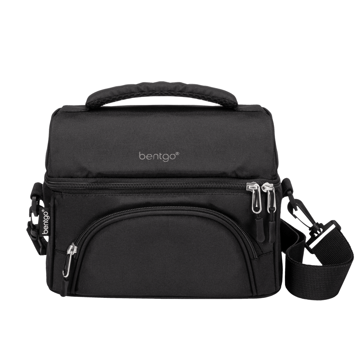 Bentgo Stainless Steel Lunch Box 1200ml And Insulated Lunch Bag Bundle - Black - BentoBliss