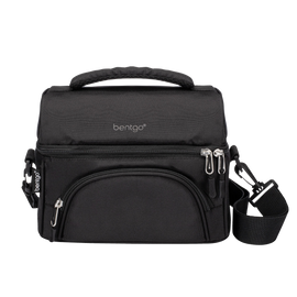 Bentgo Insulated Deluxe Lunch Bag - Carbon Black - BentoBliss 