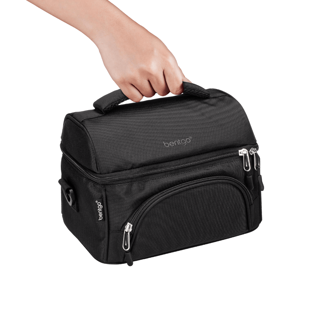 Bentgo Stainless Steel Lunch Box 1200ml And Insulated Lunch Bag Bundle - Black - BentoBliss