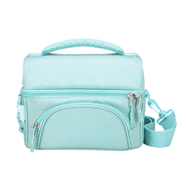 Bentgo Insulated Deluxe Lunch Bag - Coastal Aqua - BentoBliss 