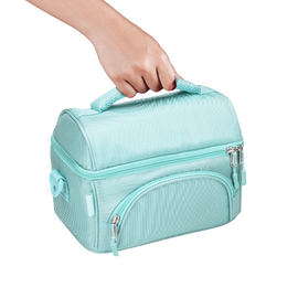 Bentgo Insulated Deluxe Lunch Bag - Coastal Aqua - BentoBliss 