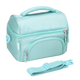 Bentgo Insulated Deluxe Lunch Bag - Coastal Aqua - BentoBliss 