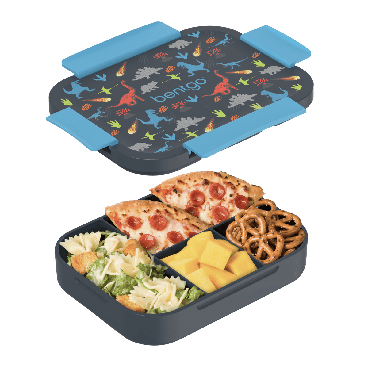 Bentgo Kids Snap & Go LunchBox - Dinosaur - BentoBliss