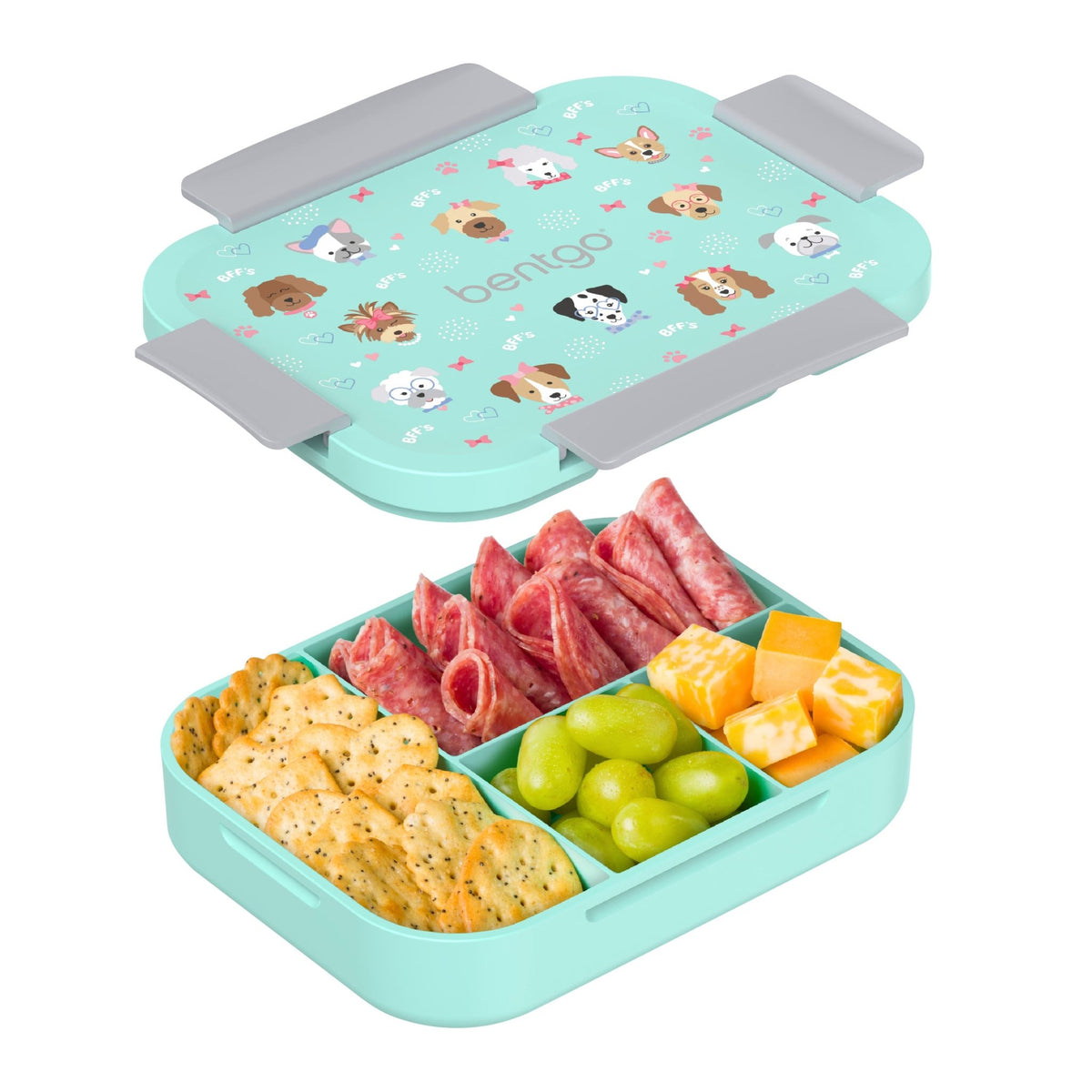 Bentgo Kids Snap & Go LunchBox - Puppies - BentoBliss