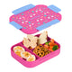 Bentgo Kids Snap & Go LunchBox - Rainbows and Butterflies