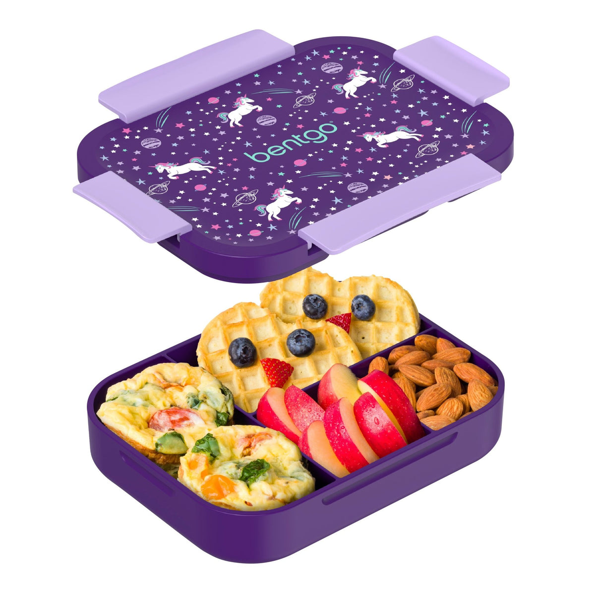 Bentgo Kids Snap & Go LunchBox - Unicorn - BentoBliss
