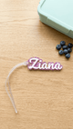 Personalised Name Acrylic Bag Tag - BentoBliss