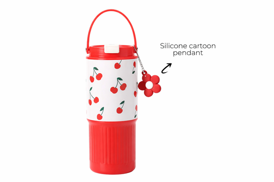 BentoBliss Stainless Steel Insulated Tumbler With Charm 700ml