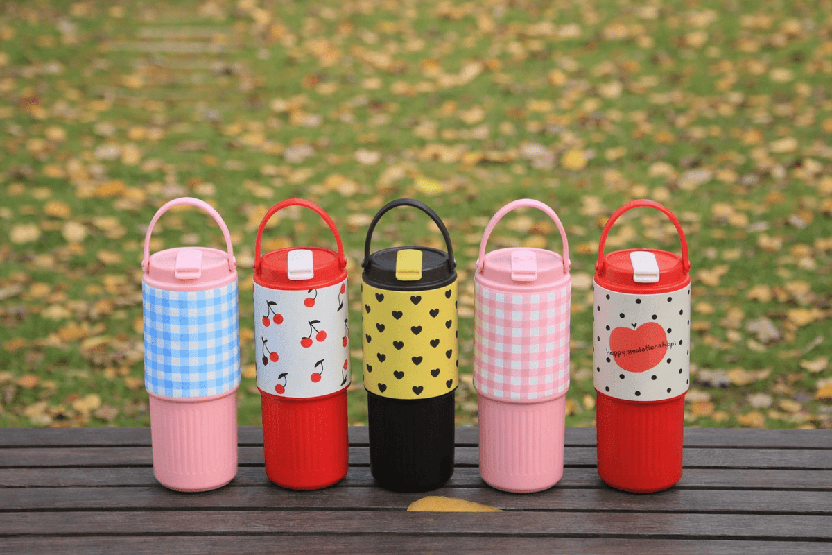 BentoBliss Stainless Steel Insulated Tumbler With Charm 700ml - BentoBliss