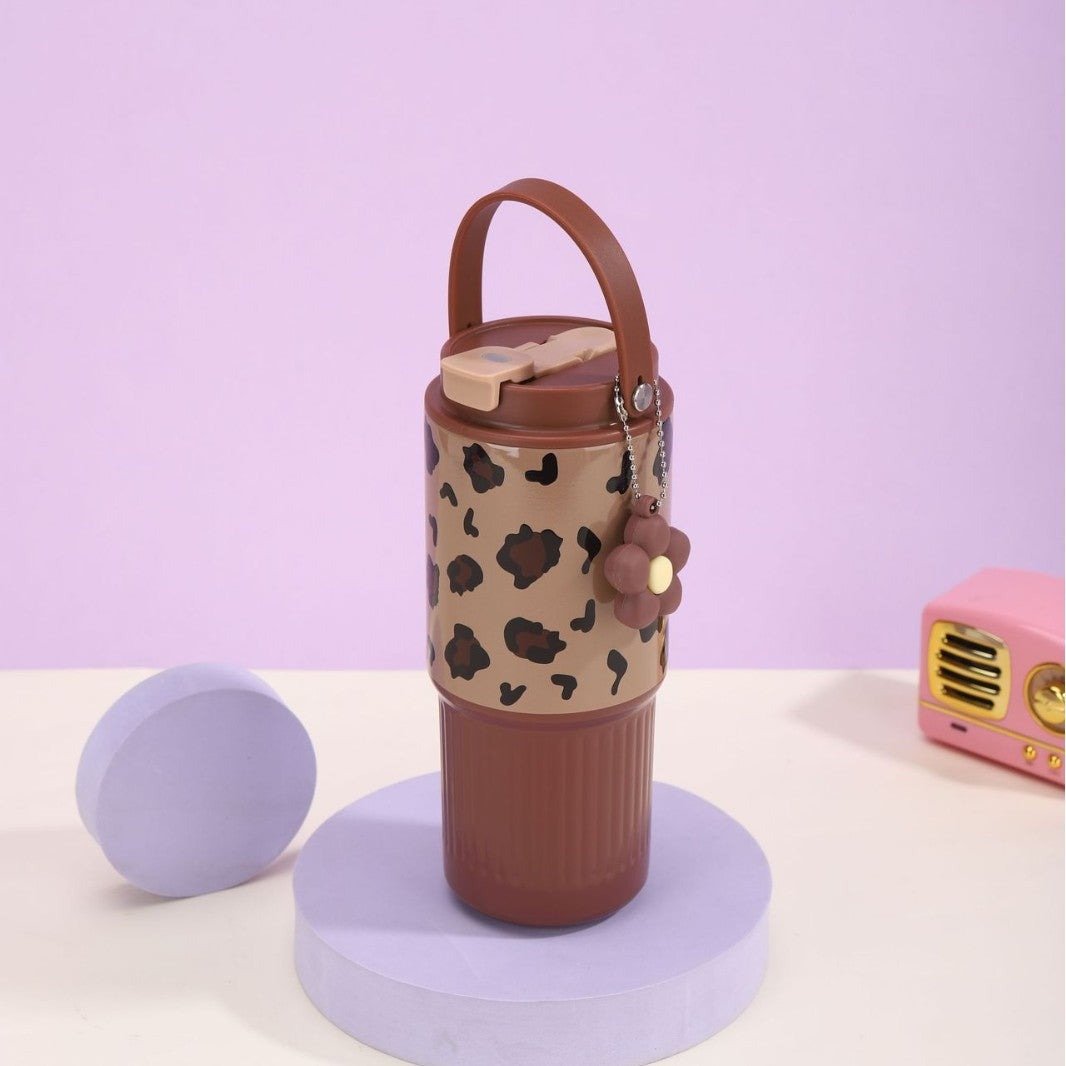 BentoBliss Stainless Steel Insulated Tumbler With Charm 700ml - BentoBliss