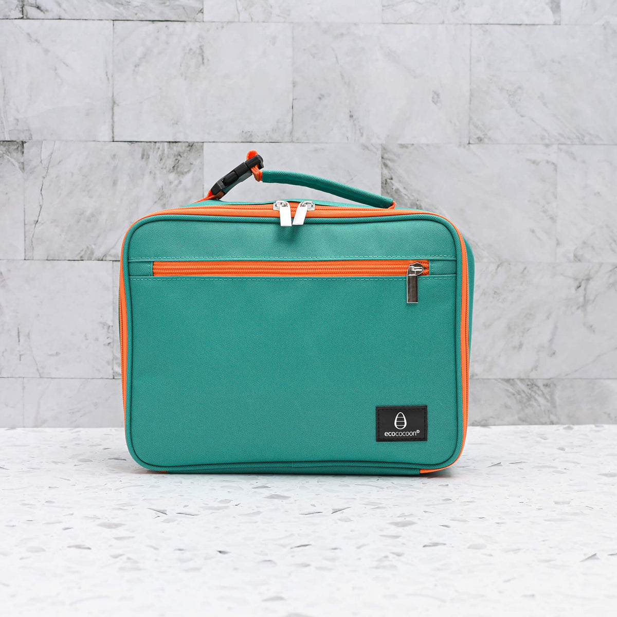 Ecococoon Insulated Lunch Bag - Emerald Green - BentoBliss