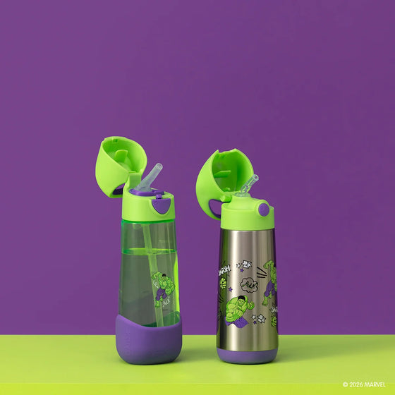 B.Box Tritan Drink Bottle 600ml - Marvel Hulk