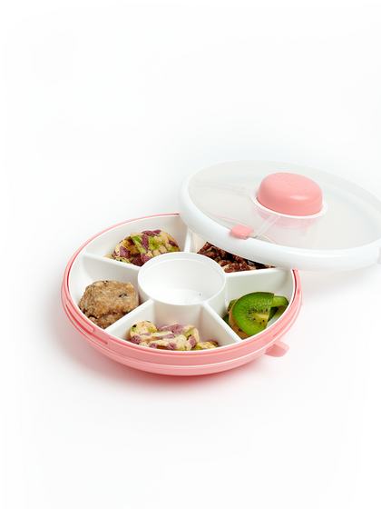 GoBe Small Snack Spinner - Pink - BentoBliss 