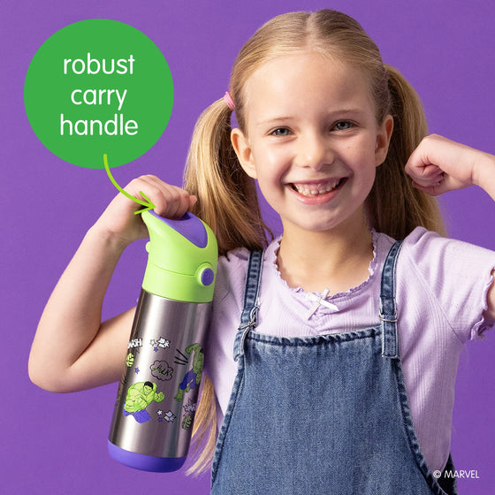 B.Box Insulated Drink Bottle 500ml - Marvel Hulk