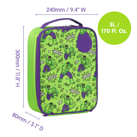 B.Box Insulated Lunchbag - Marvel Hulk