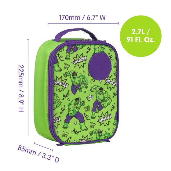 B.Box Mini Insulated Lunch Bag - Marvel Hulk
