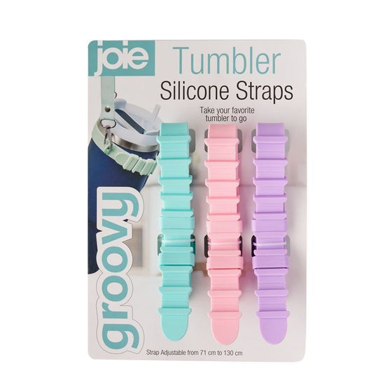 Joie Groovy Tumbler Silicone Straps Set Of 3