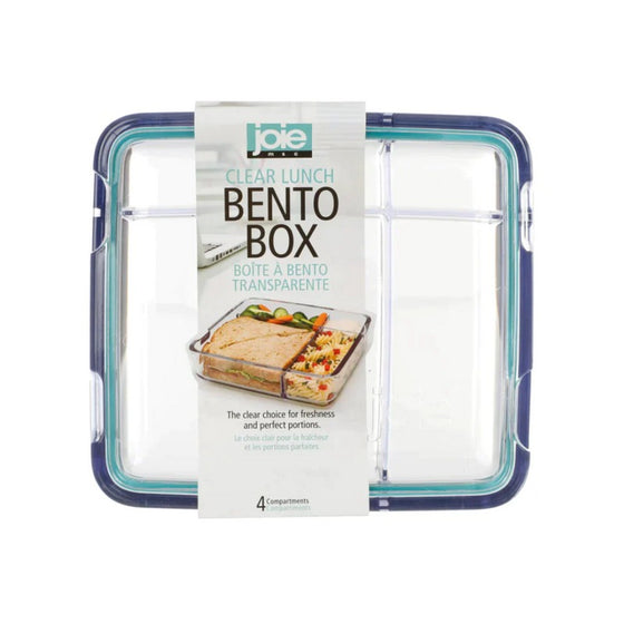 Joie 4 Compartment Clear Bento Random Colour
