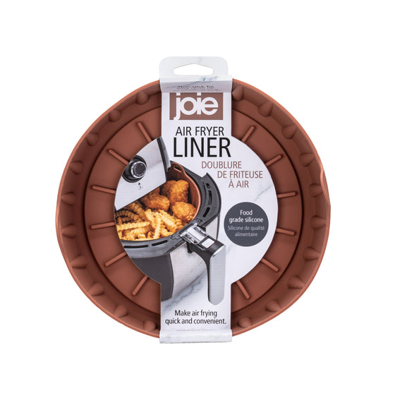 Joie Air Fryer Silicone Liner - Brown, BPA-Free, Non-Stick, Dishwasher Safe