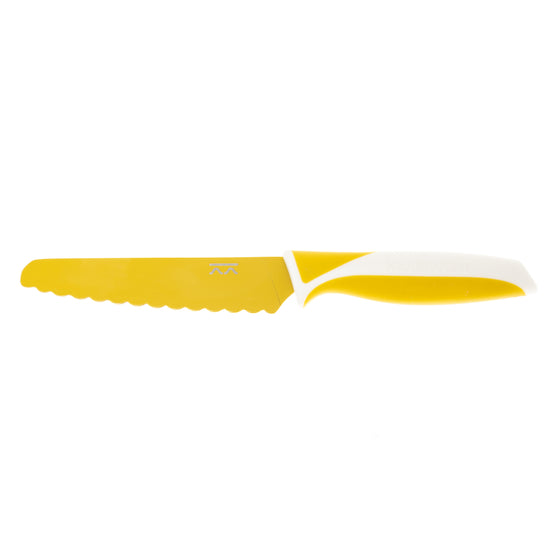 Kiddikutter Kids Knife - Mustard - BentoBliss 