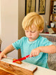 Kiddikutter Kids Knife - Red - BentoBliss 