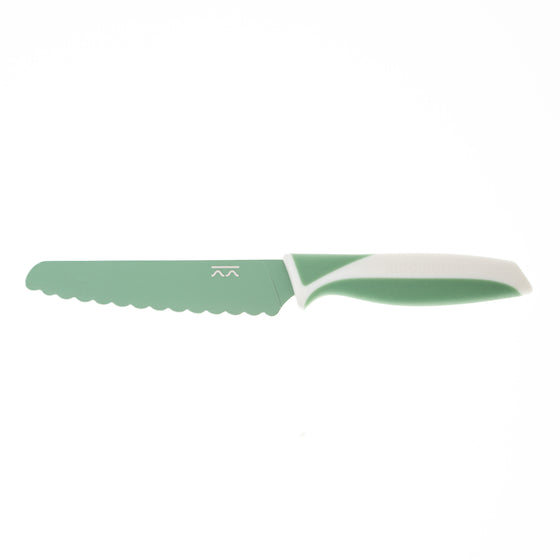 Kiddikutter Kids Knife - Sea Green - BentoBliss 