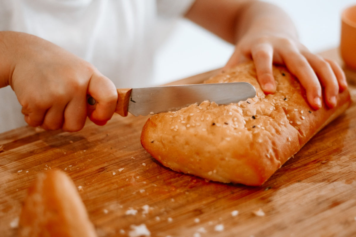 Kiddikutter Knife - Wooden - BentoBliss