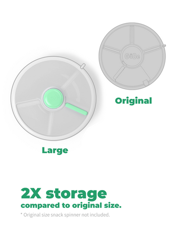 GoBe Large Snack Spinner - Green - BentoBliss 
