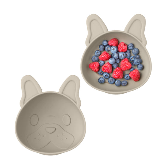 Melii Luxe Silicone Suction Bowls 2 Pack