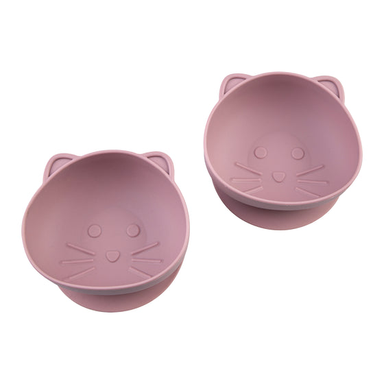 Melii Luxe Silicone Suction Bowls 2 Pack