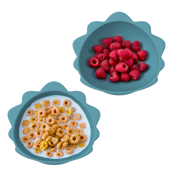 Melii Luxe Silicone Suction Bowls 2 Pack