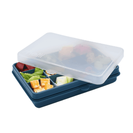 Melii Luxe Snackle Box - Blue - BentoBliss 