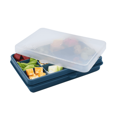 Melii Luxe Snackle Box - Blue - BentoBliss 