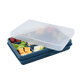 Melii Luxe Snackle Box - Blue - BentoBliss 