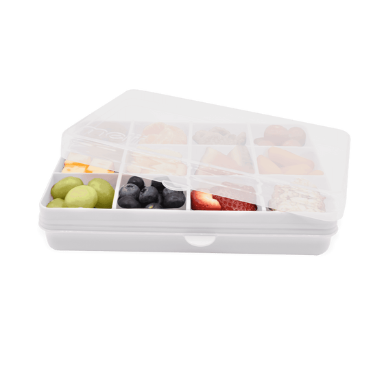 Melii Luxe Snackle Box - Ivory - BentoBliss 