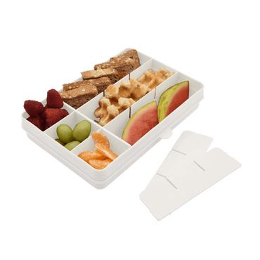 Melii Luxe Snackle Box - Ivory - BentoBliss 