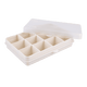 Melii Luxe Snackle Box - Ivory - BentoBliss 