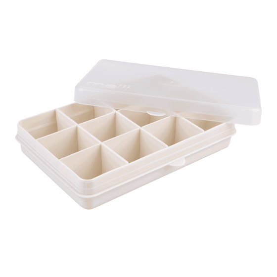 Melii Luxe Snackle Box - Ivory - BentoBliss 