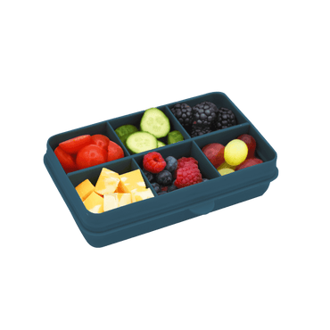 Melii Luxe Snackle Box Mini - Blue - BentoBliss 