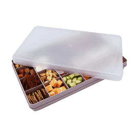 Melii Luxe Snackle Box XL - Pink - BentoBliss 