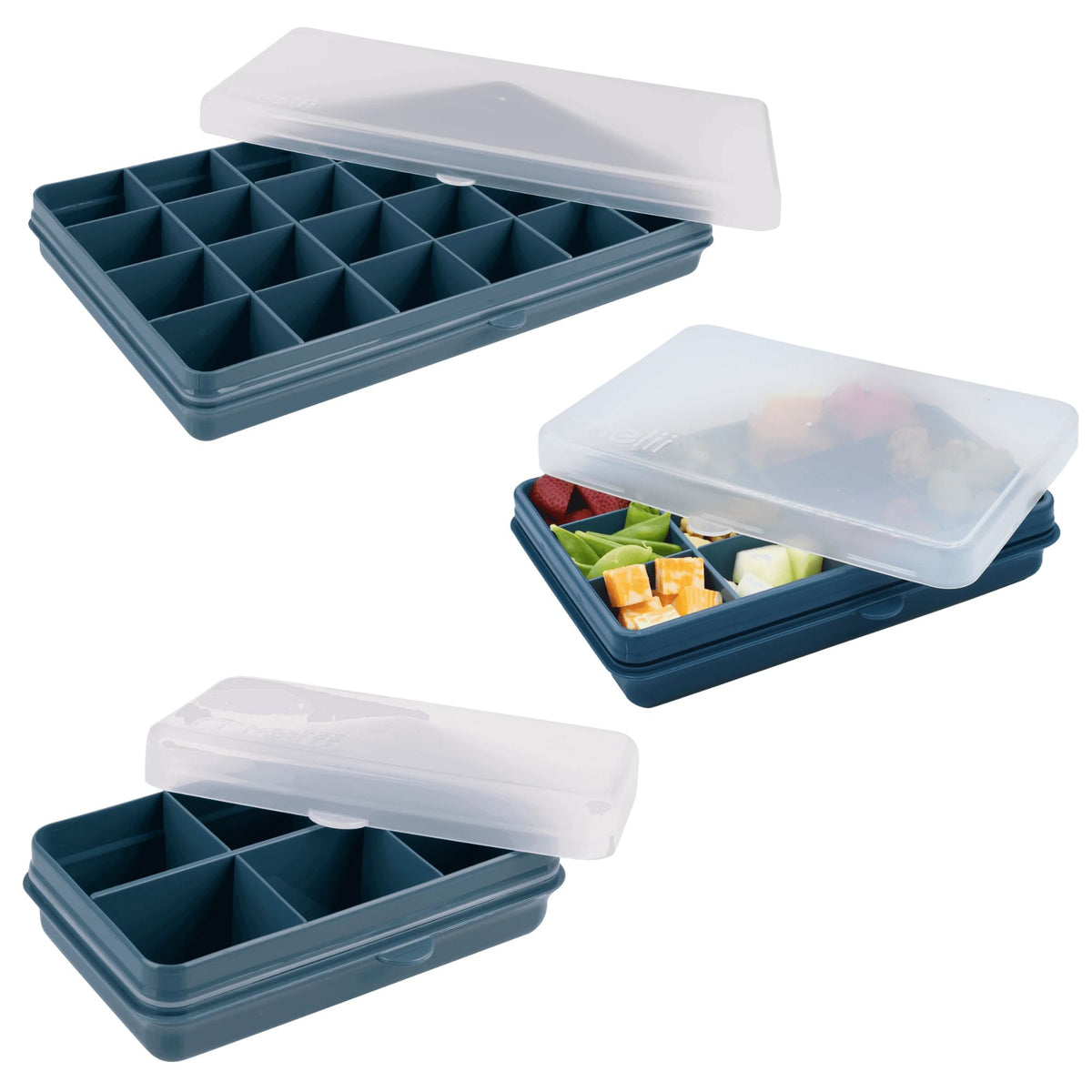 Melii Snackle Box Bundle - Blue - BentoBliss