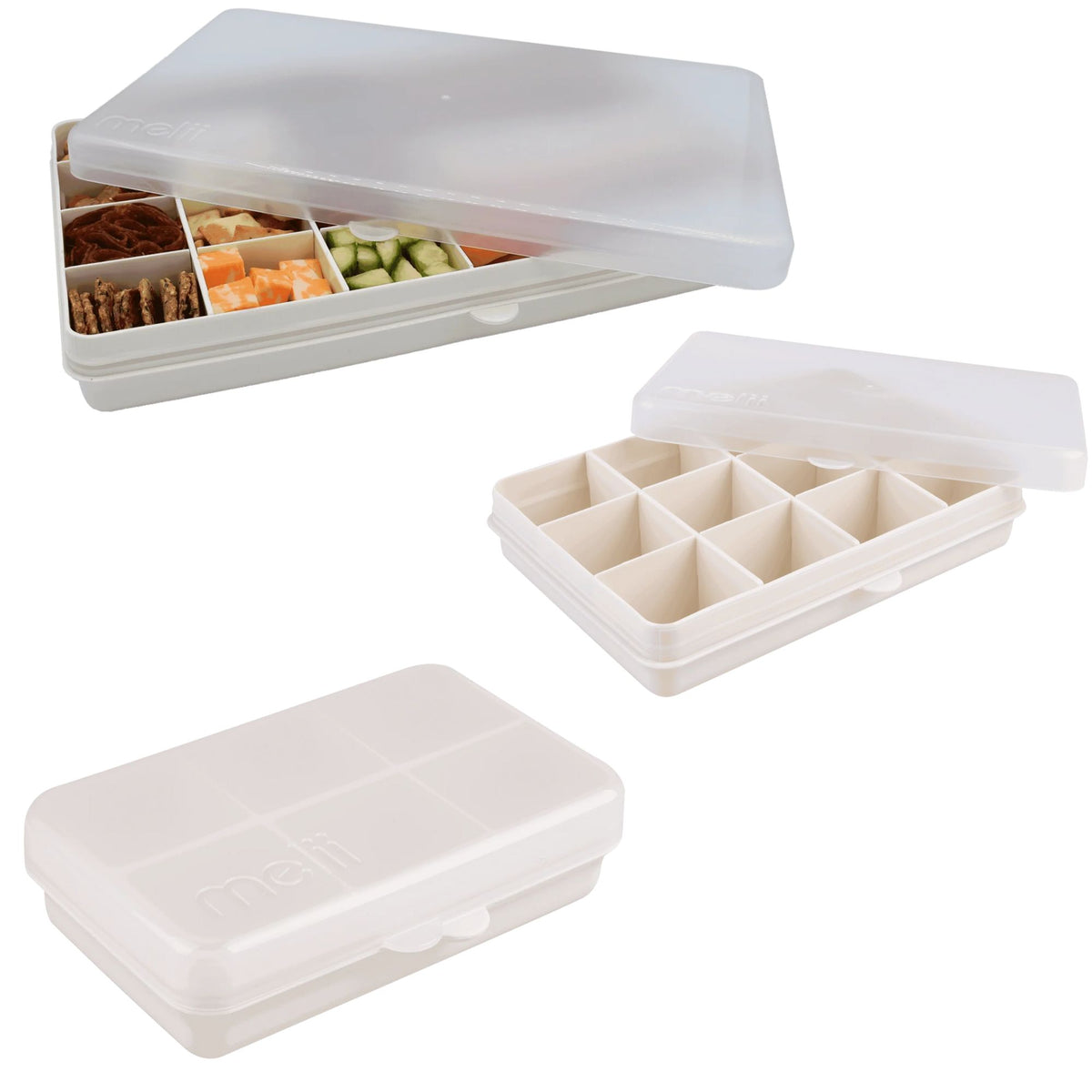 Melii Snackle Box Bundle - Ivory - BentoBliss