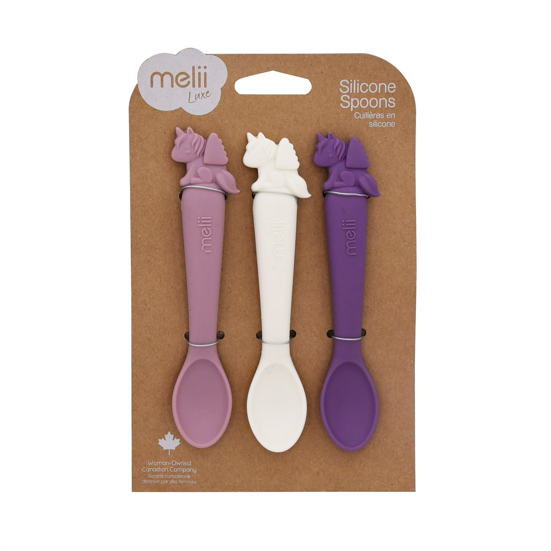 Melii Silicone Spoons 3 Pack