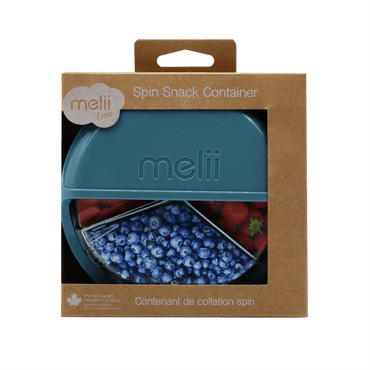 Melii Luxe Spin Container - Blue - BentoBliss 